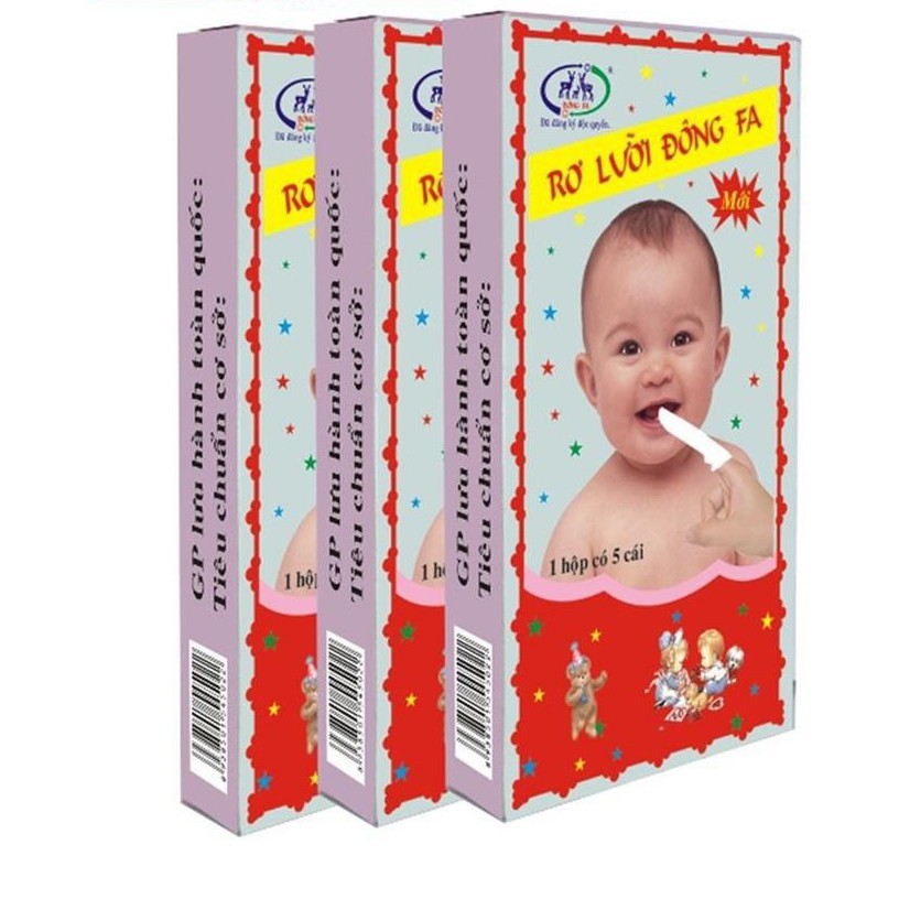 Rơ lưỡi Đông Fa 10 hộp cho bé( 5 cái/hộp)
