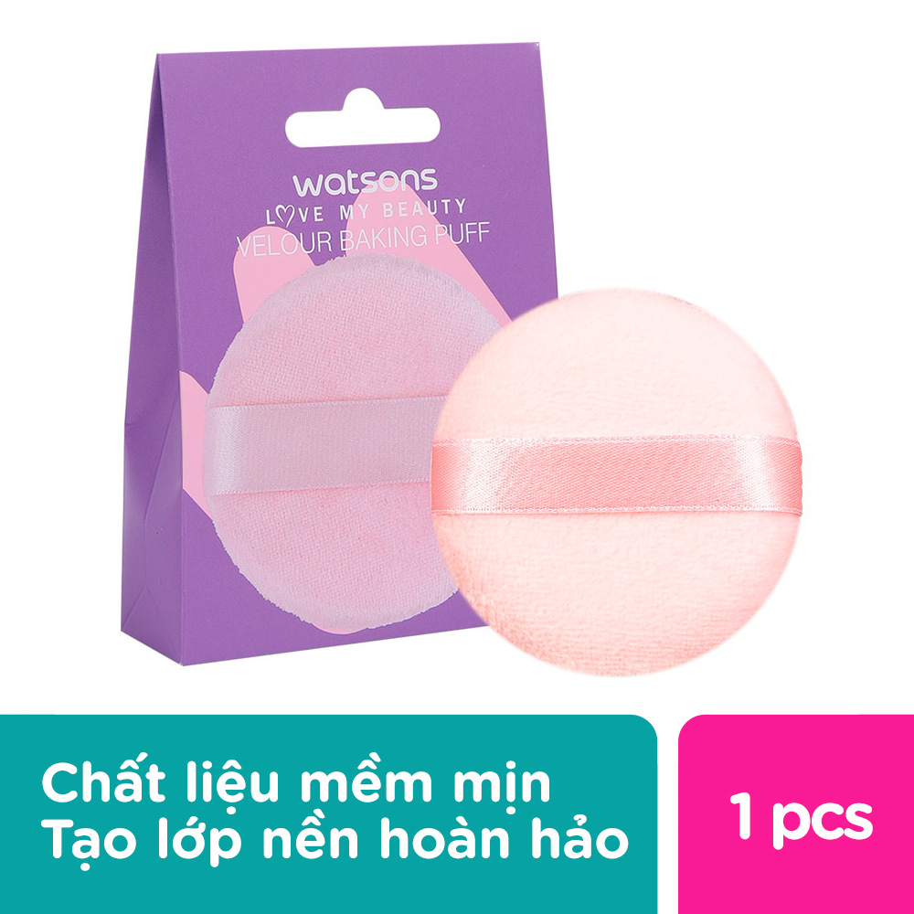 Watsons Velvet Makeup Puff