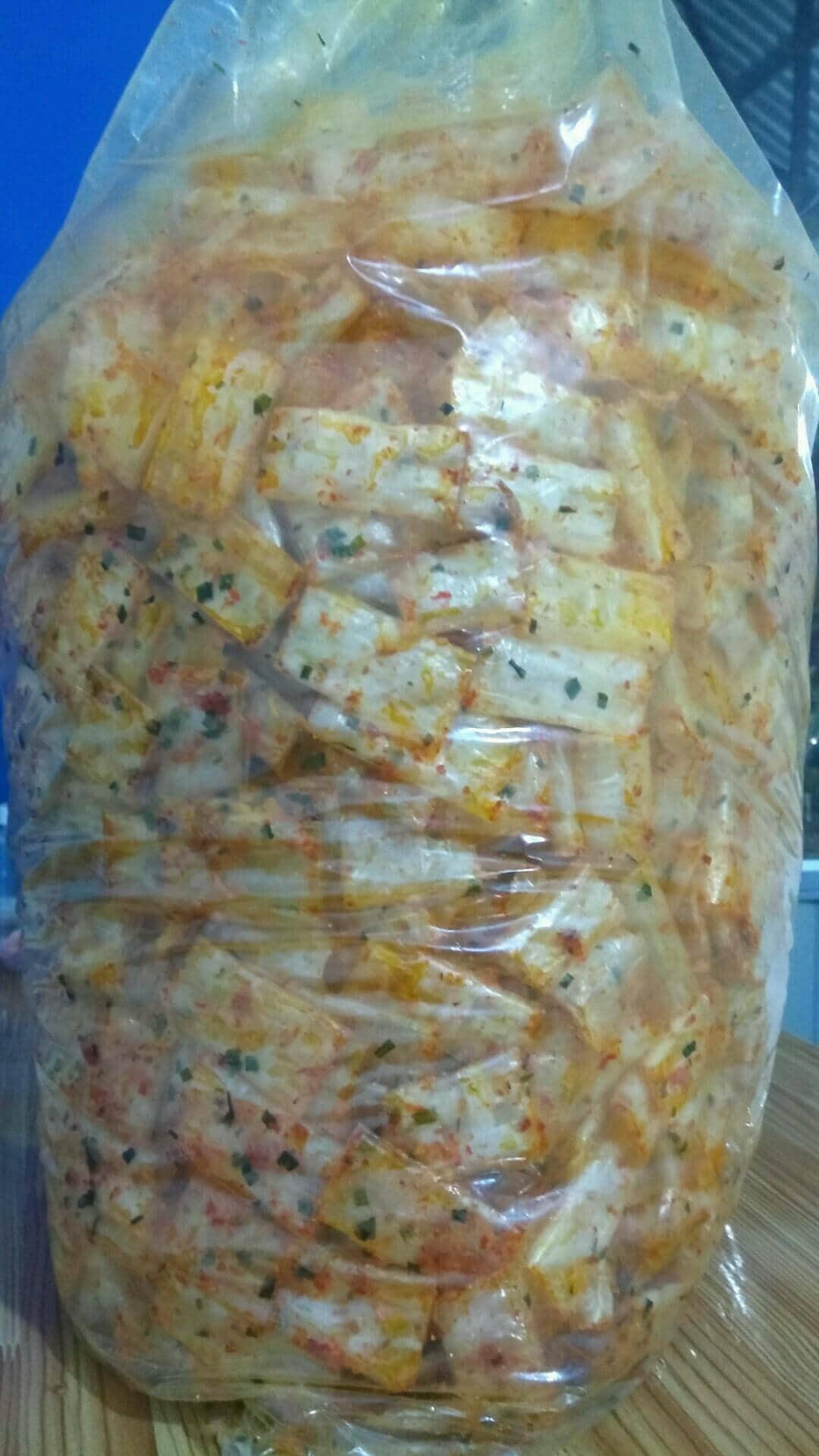 Bánh tráng trộn cuộn tép (1KG)