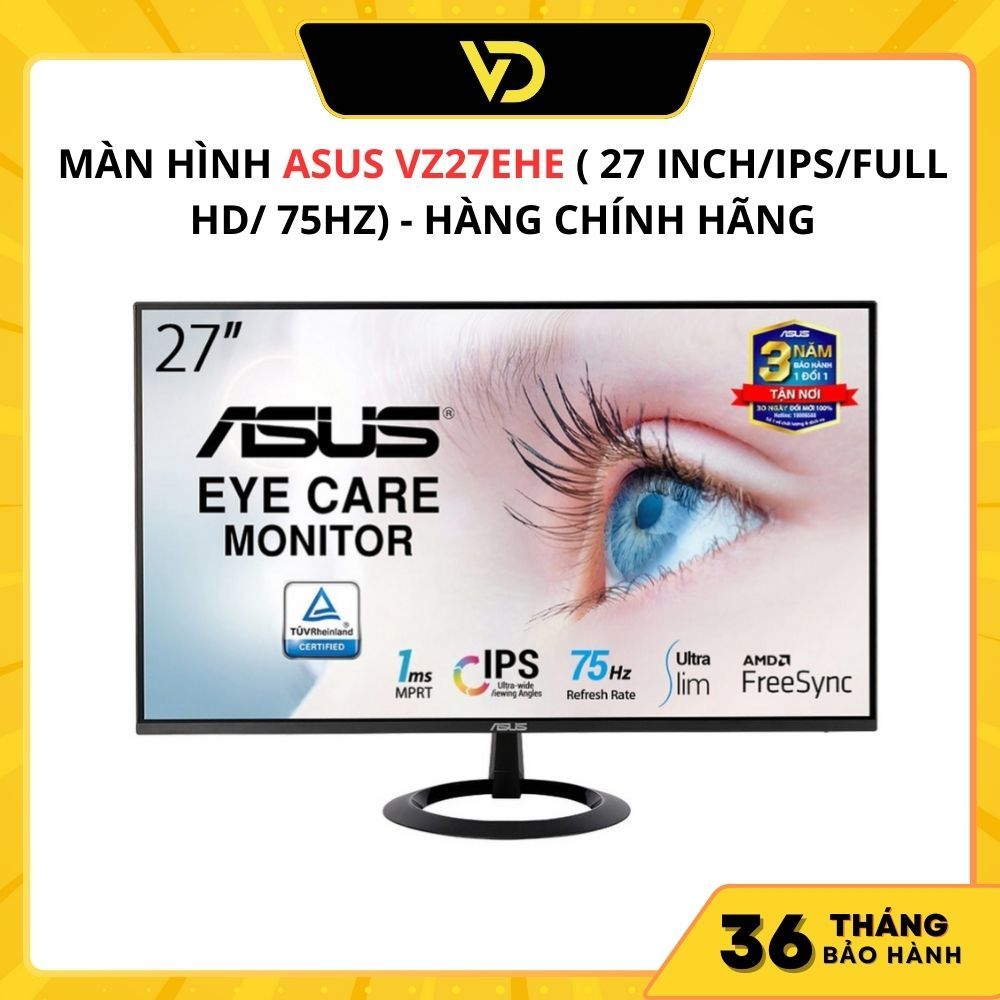 MÀN HÌNH ASUS VZ27EHE (27 INCH IPS FULL HD 75HZ)