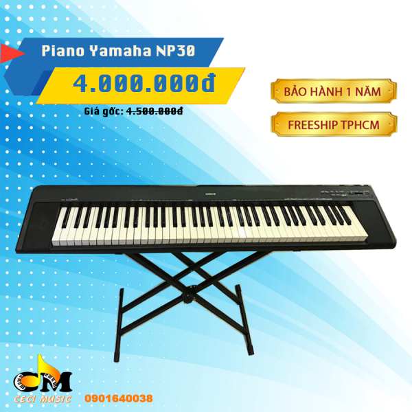 Đàn Piano Điện Yamaha NP30 Like new 99%. Bảo hành 1 năm