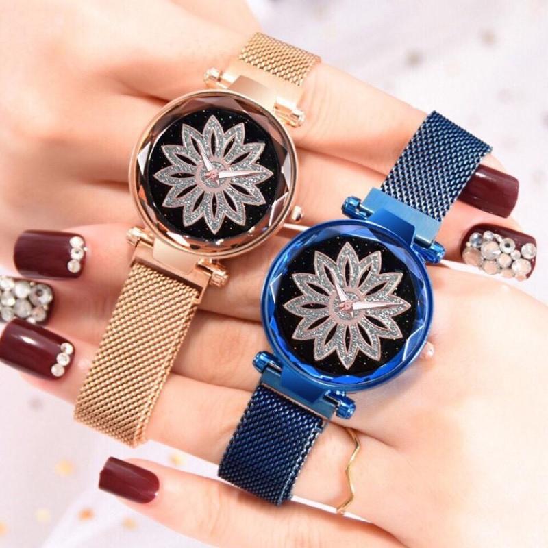 Nơi bán Đồng hồ thời trang nữ Candycat dây lưới nam châm QA9872