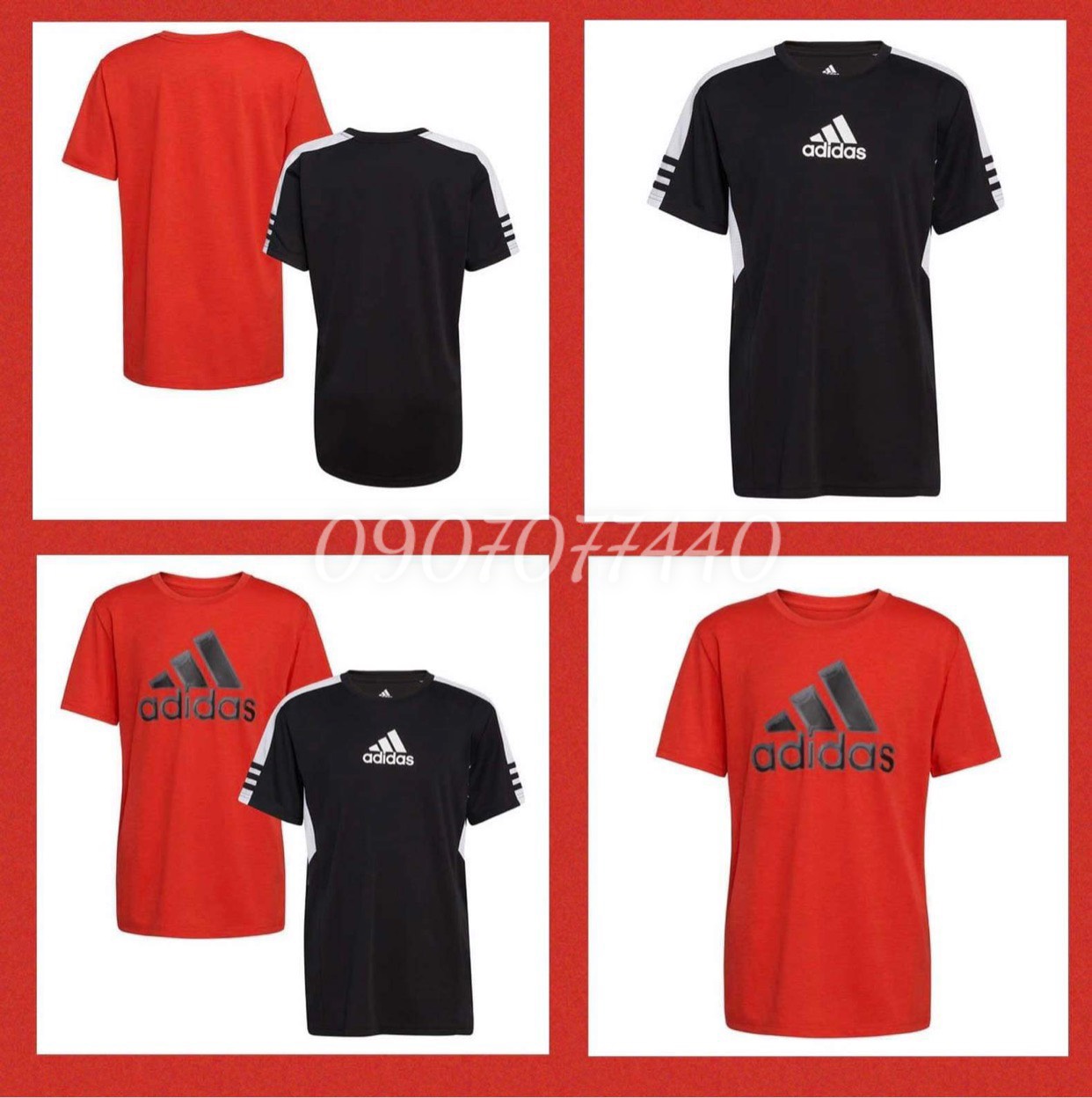 Set 2 áo thun Adidas hàng chuẩn Auth - EDS Hàng Mỹ