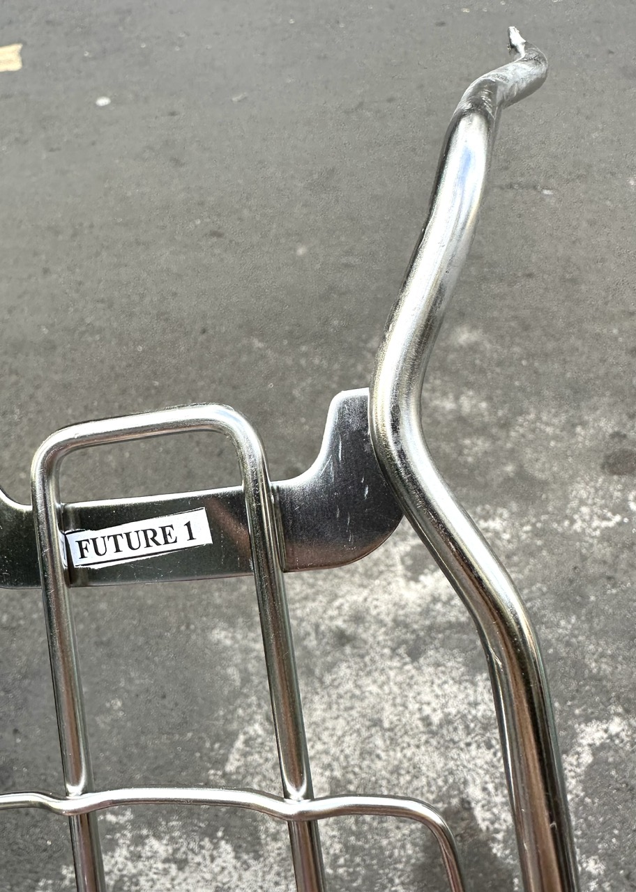 BAGA GIỮA XE FUTURE 1 ( ĐỜI ĐẦU ) INOX 10LY