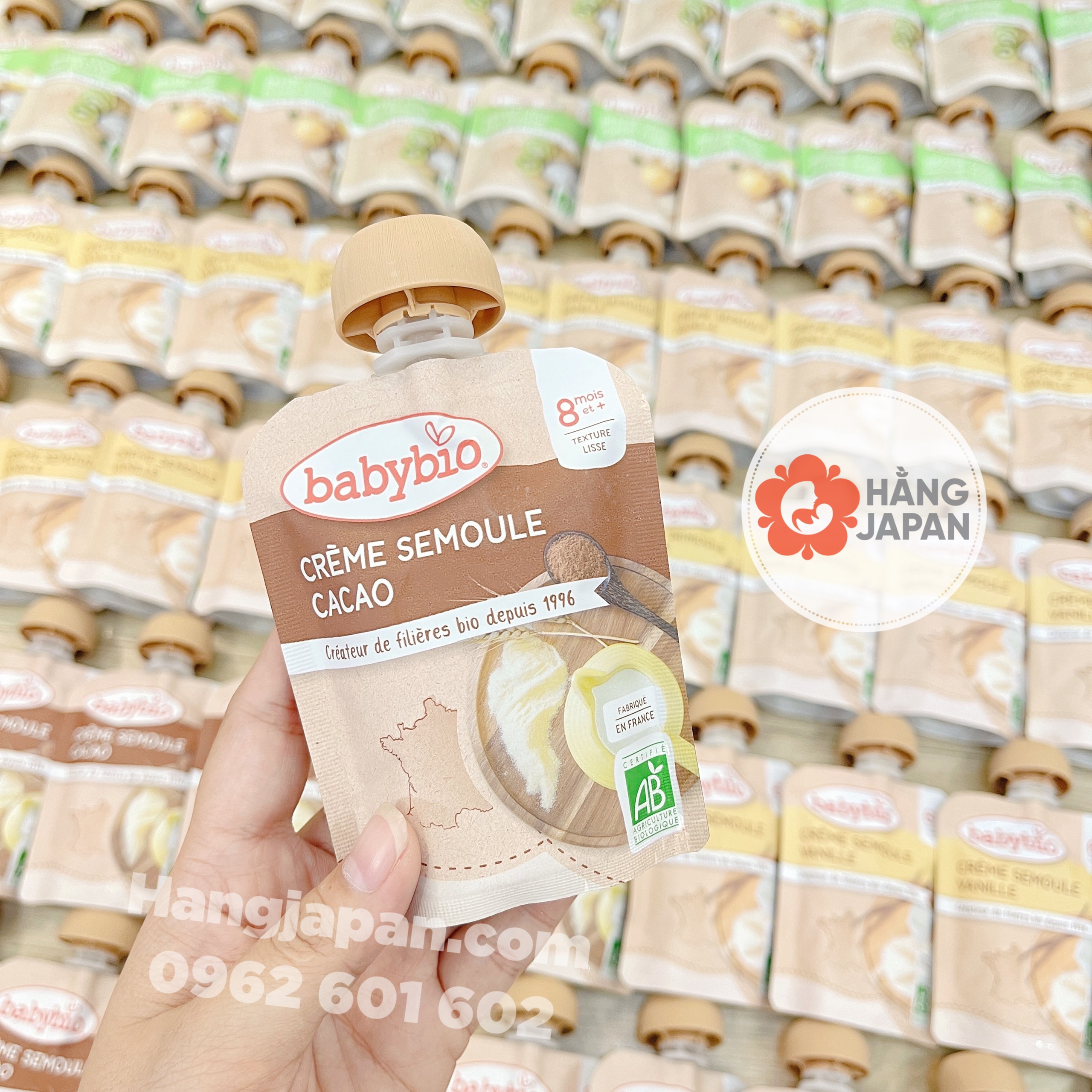 Sữa chua/Váng sữa hữu cơ Baby Bio