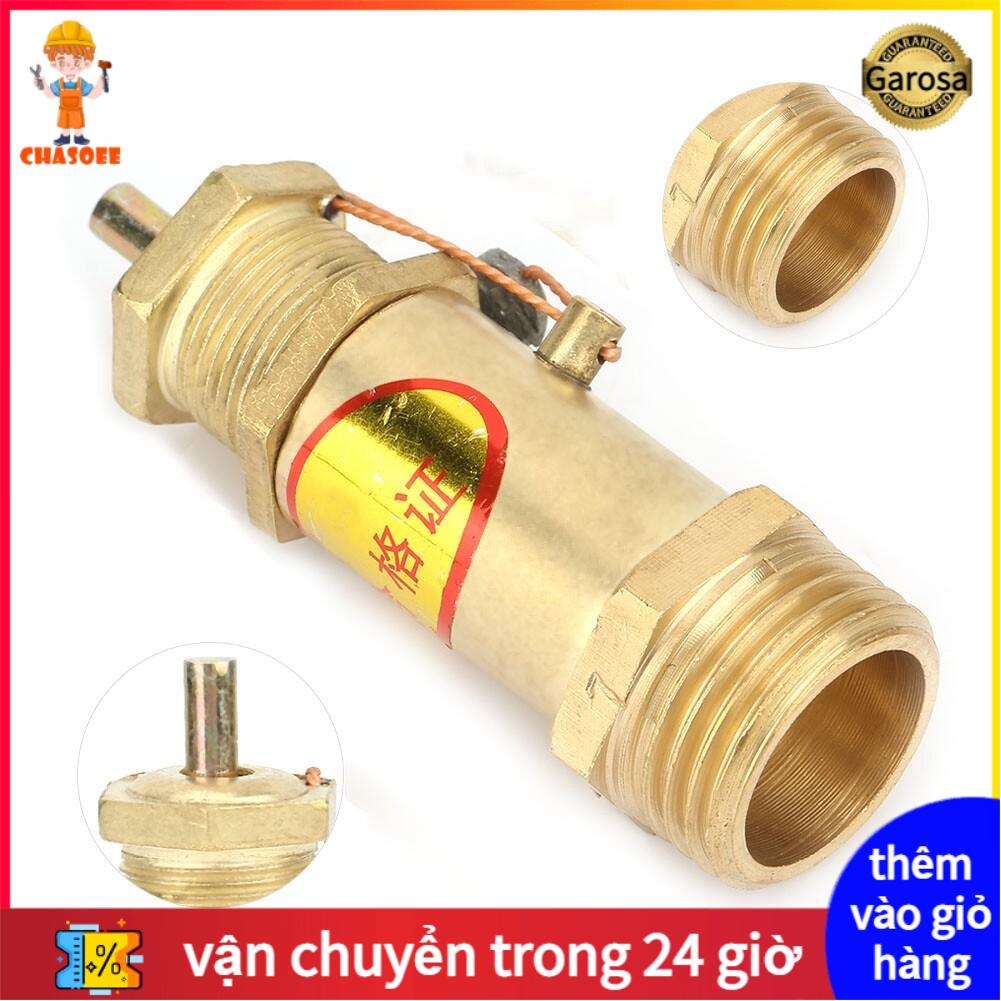 Safety Valve Air Compressor Safety Release Pressure Valve Brass for Boiler Steam Generator SD 7KG under pressure