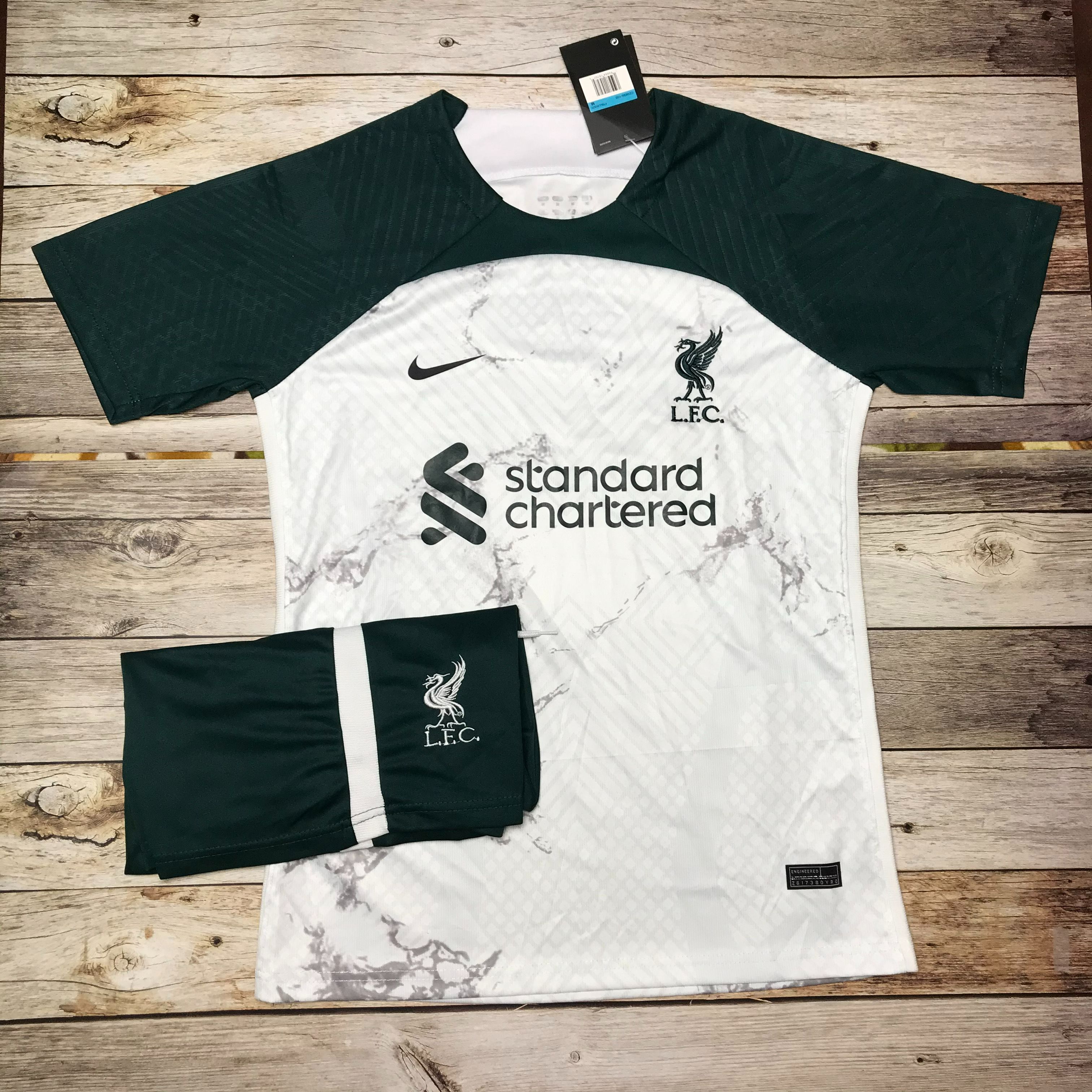 Áo bóng đá CLB Liverpool-Sân Khách 4-Thun Thái Cao Cấp