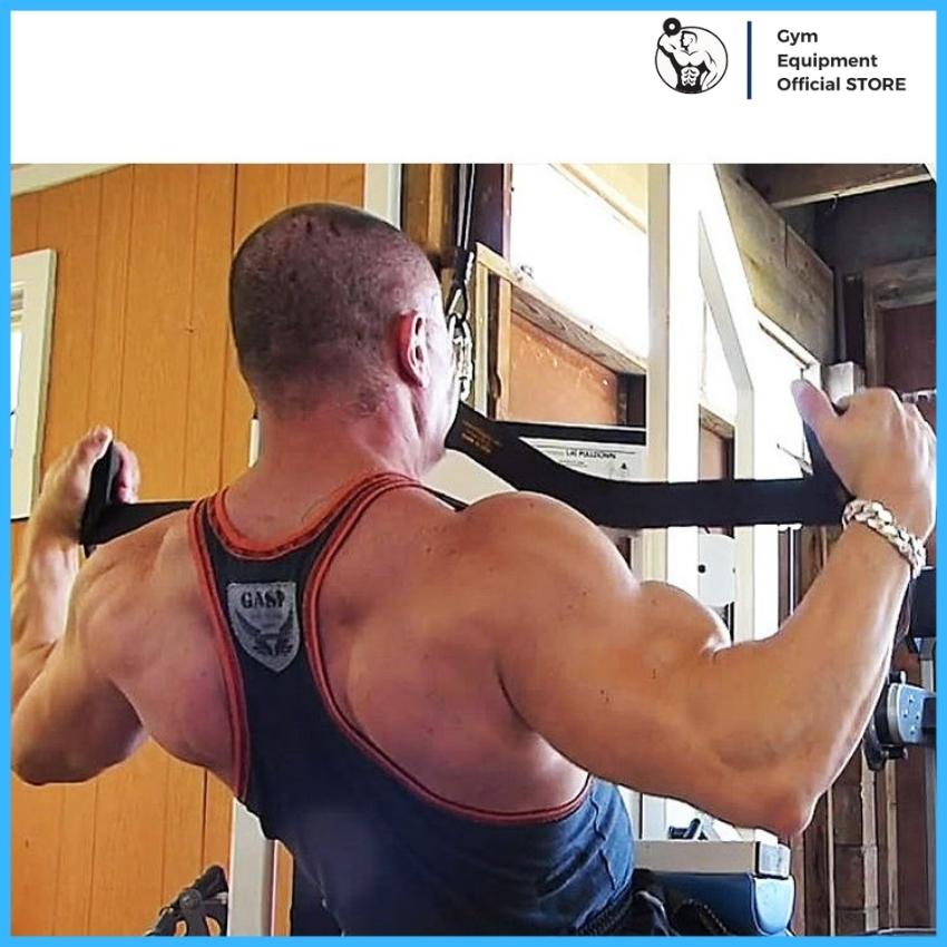 Power grip, cable attachment, lat pulldown pullback, row, phụ kiện kéo lưng xô tập Gym ULTIMATE GYM