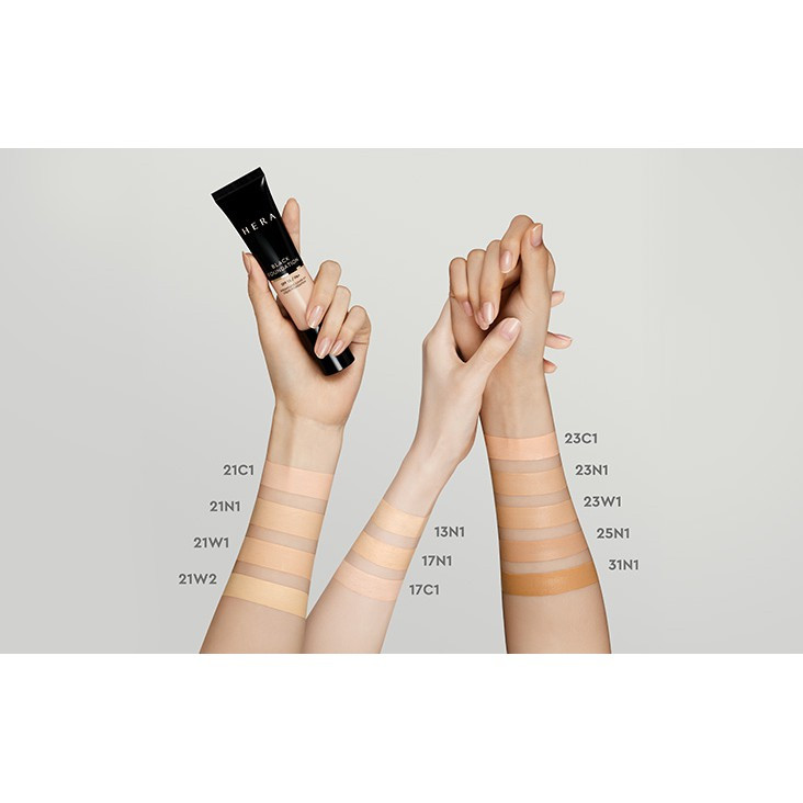 Kem Nền HERA Black Foundation FULL SIZE SPF15/PA+ 35ml