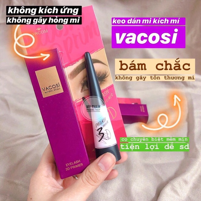Keo dán mi Vacosi Eyelash 3D Adhesive