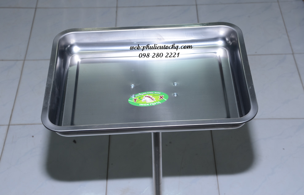 Chân mâm Inox để dụng cụ tóc