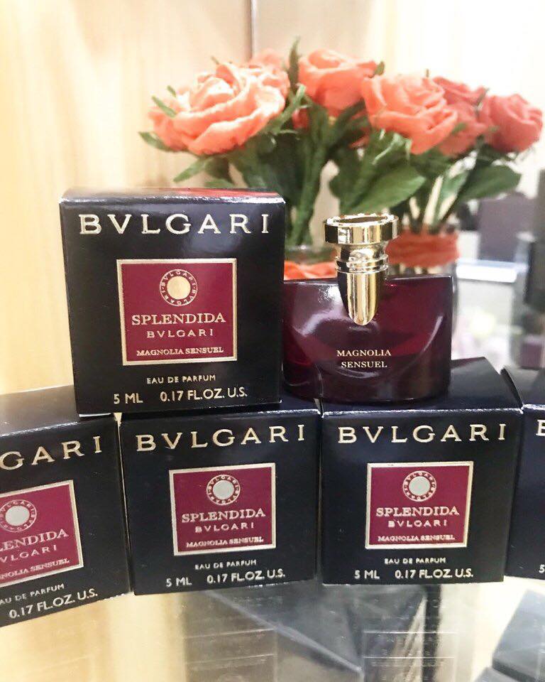 Nước hoa nữ BVL Splendida Magnolia Sensuel EDP 5ml