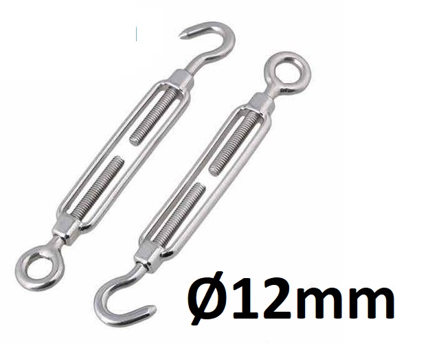 Tăng đơ cáp tăng dây cáp 12 ly 12mm