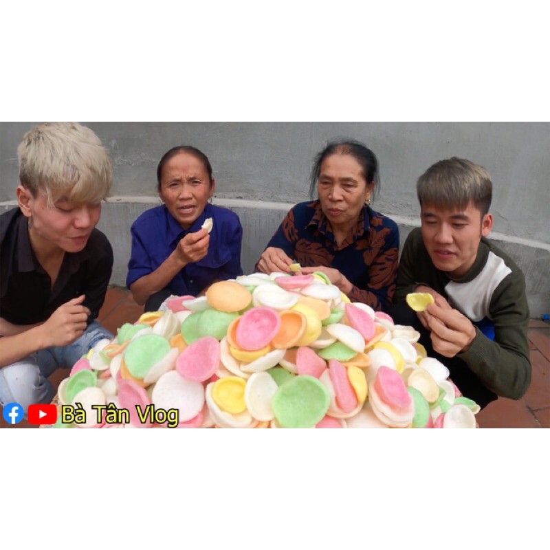 Phồng tôm ngũ sắc rau củ 200g
