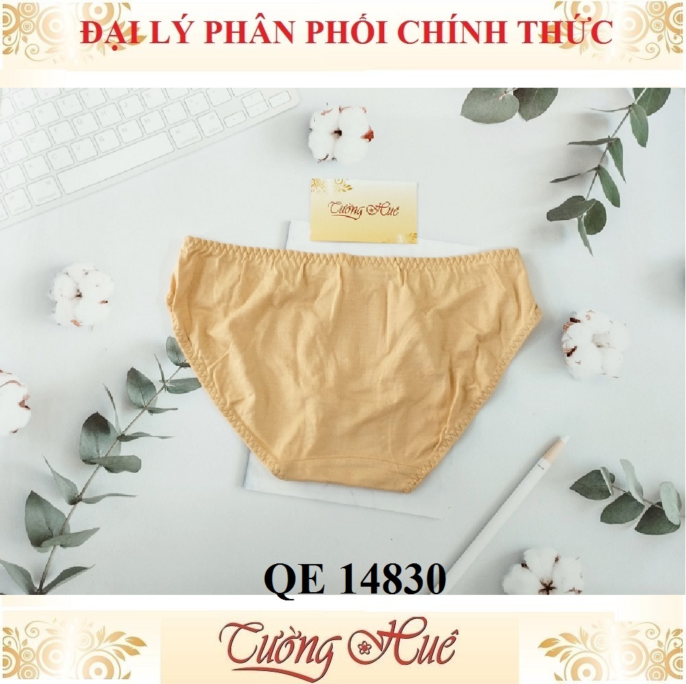 Quần lót nữ annie 14830 quần cotton phối ren.