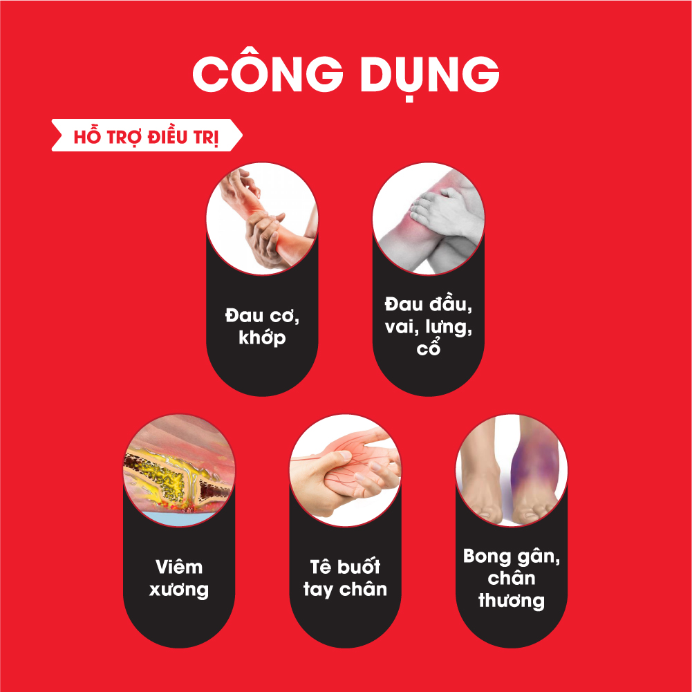 [Chai 100ml] Dầu nóng Hàn Quốc xoa bóp massage Antiphlamine