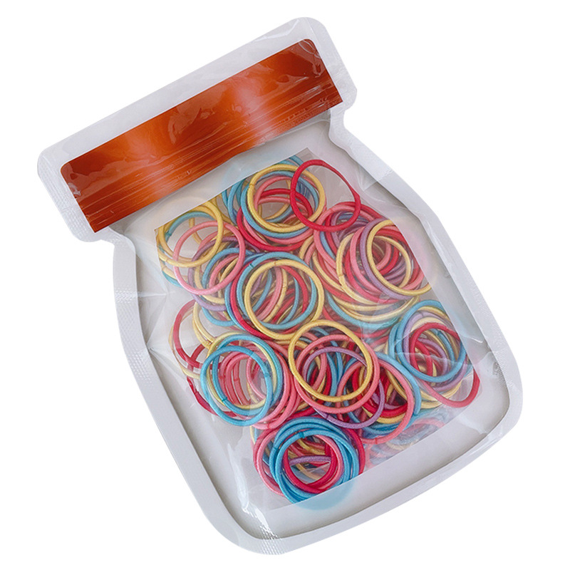 Set 100 dây chun cột tóc cho bé
