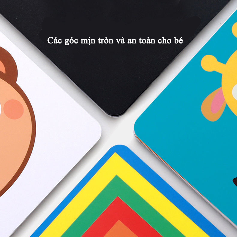 Bộ thẻ gấp kích thích thị giác cho bé