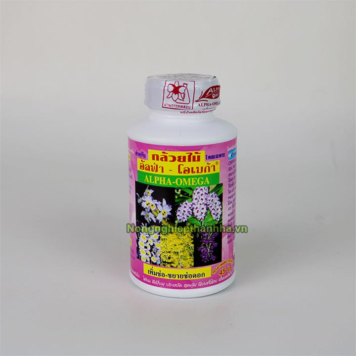 Phân bón kích ra hoa Alpha Omega hàng Thái Lan - Lọ 250ml