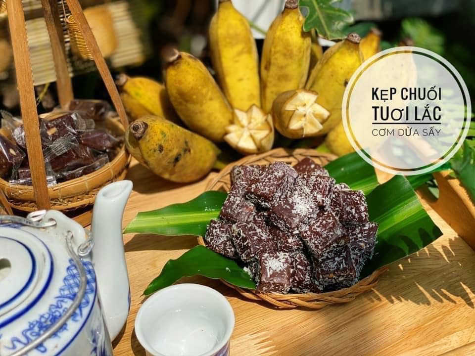 Kẹo Chuối Phủ Dừa Trai Đẹp 400G