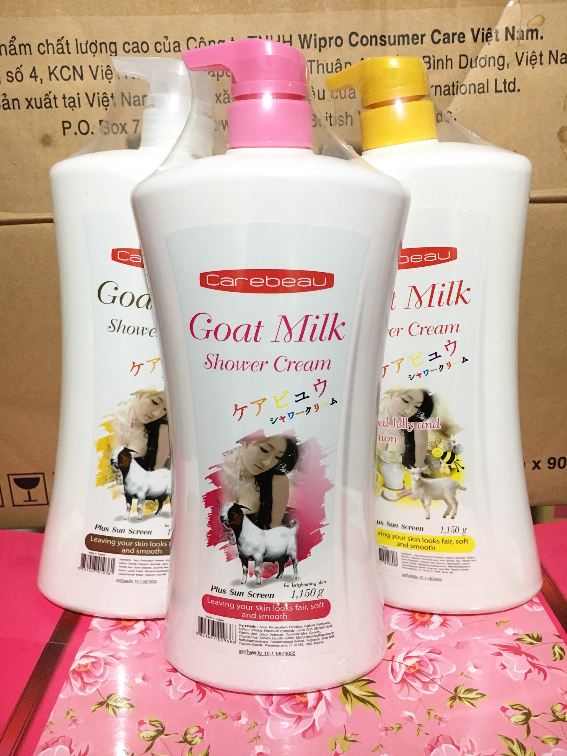 Sữa tắm dê Goat Milk Thái Lan 1150g