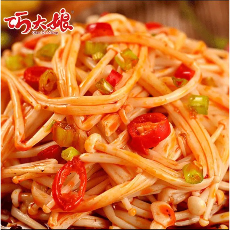 COMBO 10 GÓI NẤM KIM CHÂM SỐT CAY