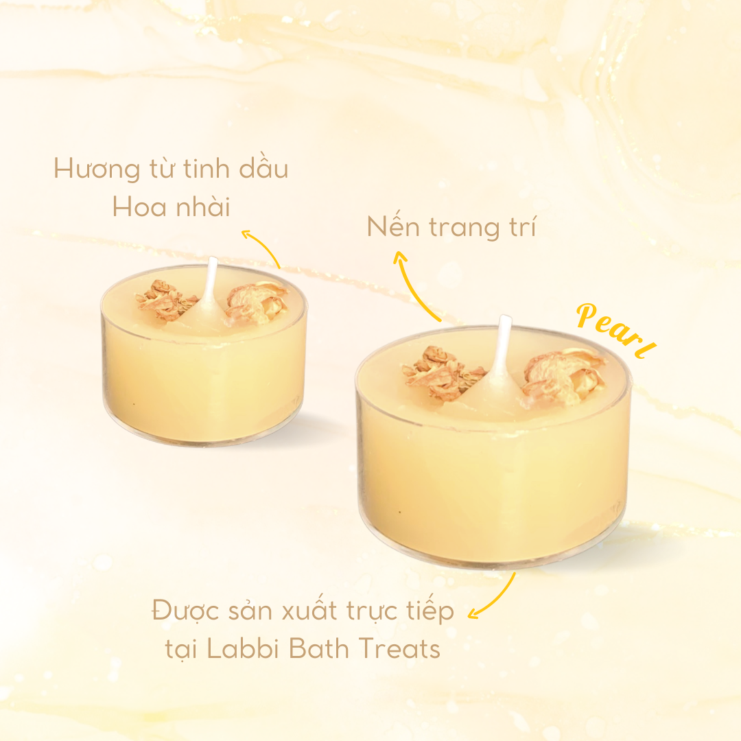 PEARL CANDLE [Labbi] Nến trang trí / Candle