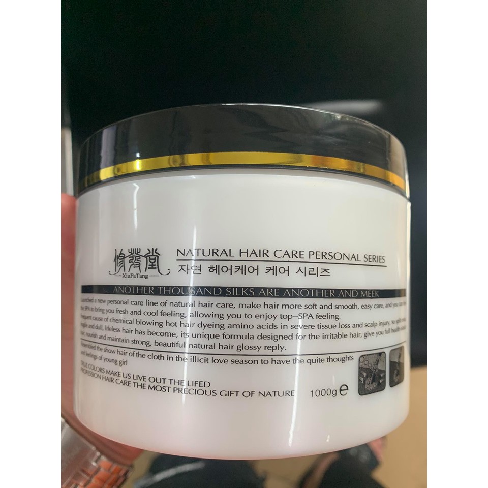Kem hấp xả siêu thơm mượt cho tóc VIP 1000ml