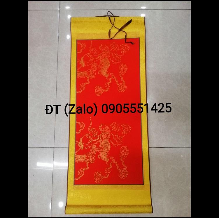Bộ 5 tấm biểu lụa viết thư pháp. Giấy bút mực viết thư pháp. Mành tre, biểu lụa thư pháp.