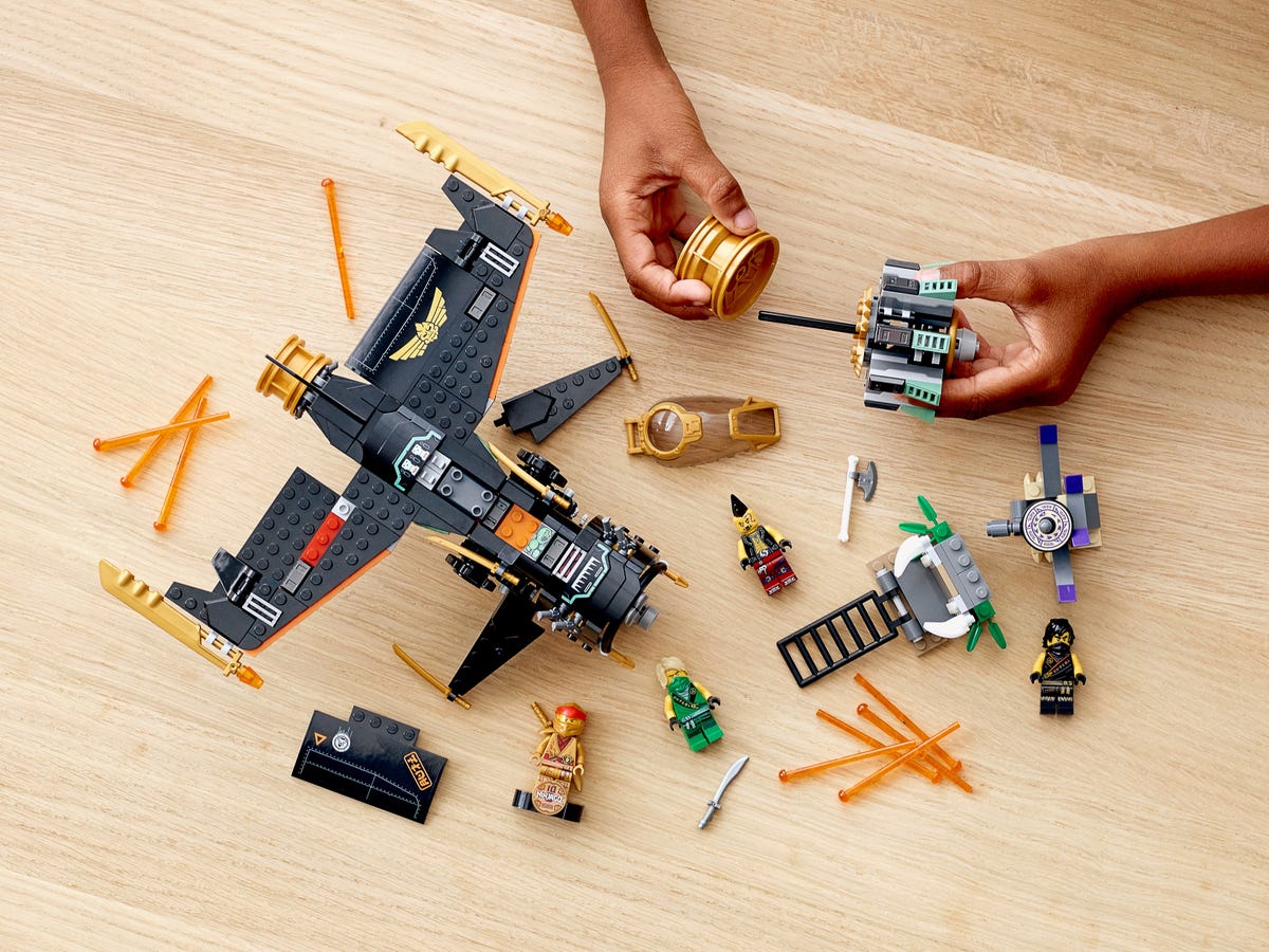 [HAPPY BRICKS] LEGO  NINJAGO - 71736 - PHI CƠ CHIẾN ĐẤU CỦA COLE - BOULDER BLASTER