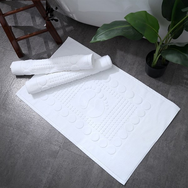 Thảm lau chân khách sạn 50x80cm dập vân