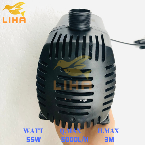 Máy Bơm Atman AT-5000 (55W-5000L/H-3M) -  Nước Bể Cá Siêu Bền, Tiết Kiệm Điện