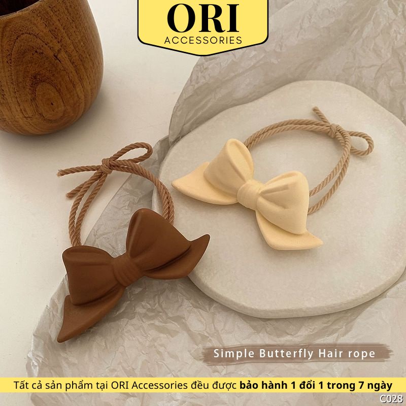 Cột tóc nữ hình nơ thời trang Hàn Quốc ORI ACCESSORIES C026