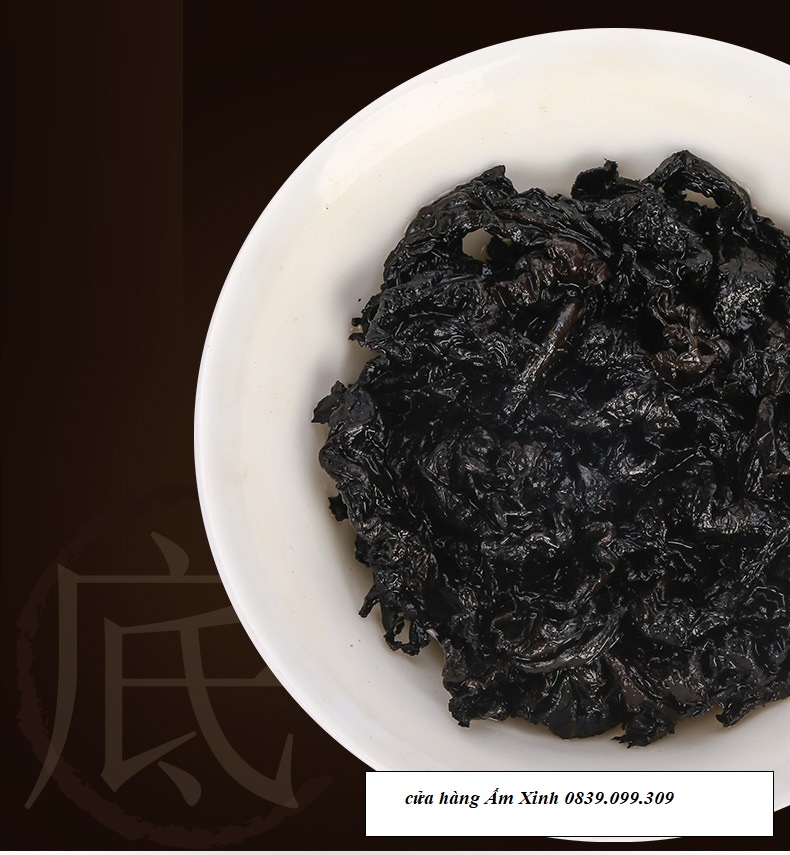 Trà Ô Long Đen (Hắc Ô Long) Gói Hút Chân Không 250 Gram