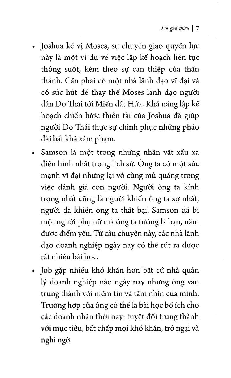 Sách - Kinh thánh về nghệ thuật lãnh đạo