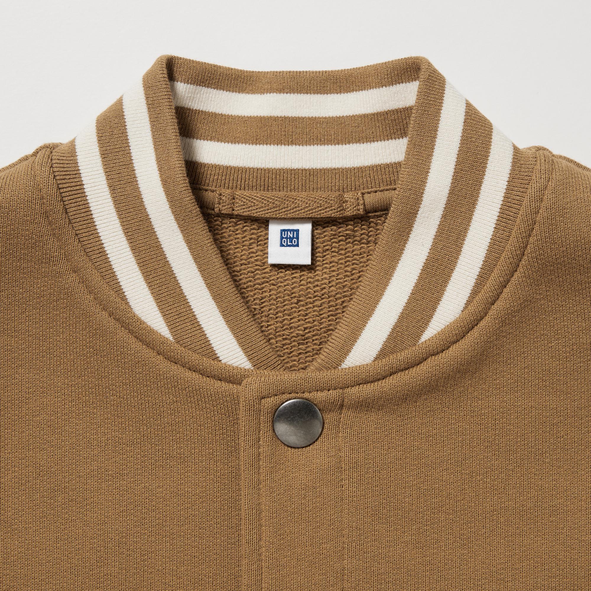 [Auth Uniqlo] Áo Khoác Bomber Nỉ Trẻ Em - Tag Nhật