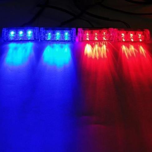 Đèn Chớp Police Xanh Đỏ