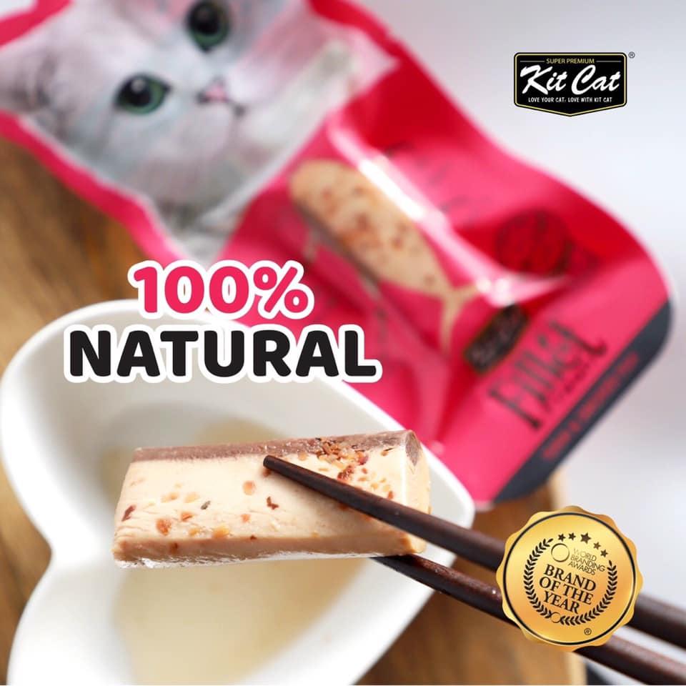KITCAT FILLET PHI LÊ THỊT CHO MÈO