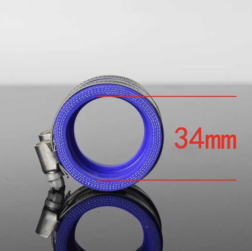 CS co xăng NHỎ gắn vừa các bình xăng LX , Bông mai , Ga dẹp 28mm - Màu Xanh