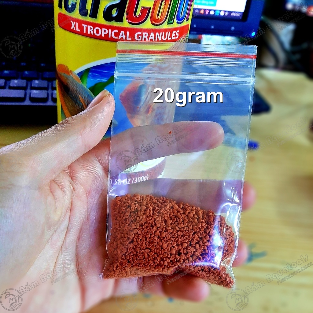 [TÚI LẺ ] TeTra Color | Thức Ăn Cá Cảnh Cao Cấp - Giúp Lên Màu Đẹp Cho Cá Dĩa, Và Các Loại Cá Thuỷ Sinh 20G / 40G