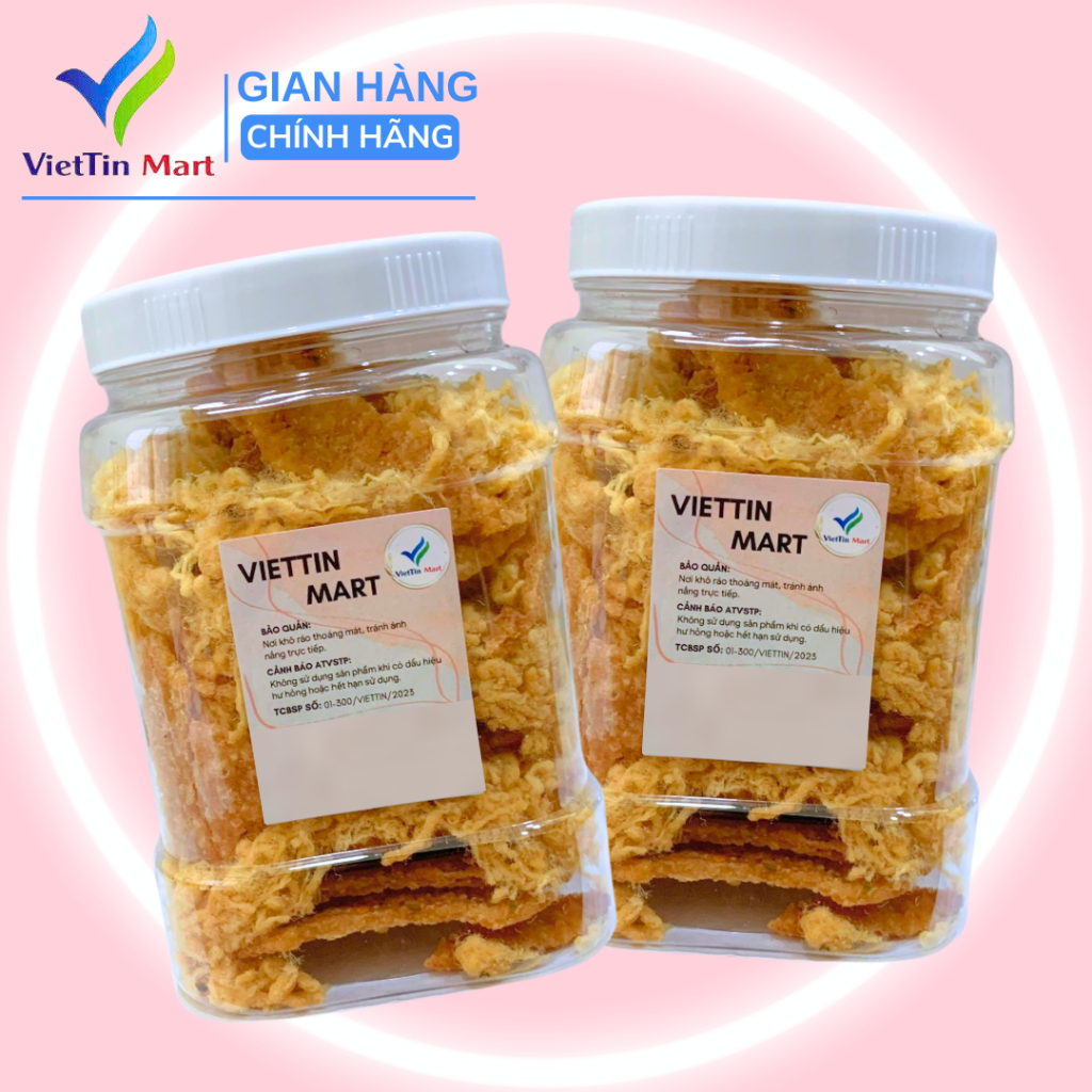 Cơm cháy mắm hành mix chà bông 500G