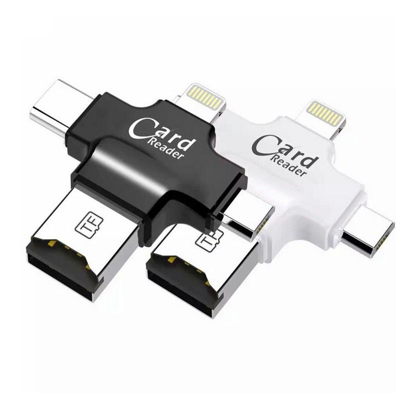 Đầu đọc thẻ nhớ OTG 4in1 Card Reader