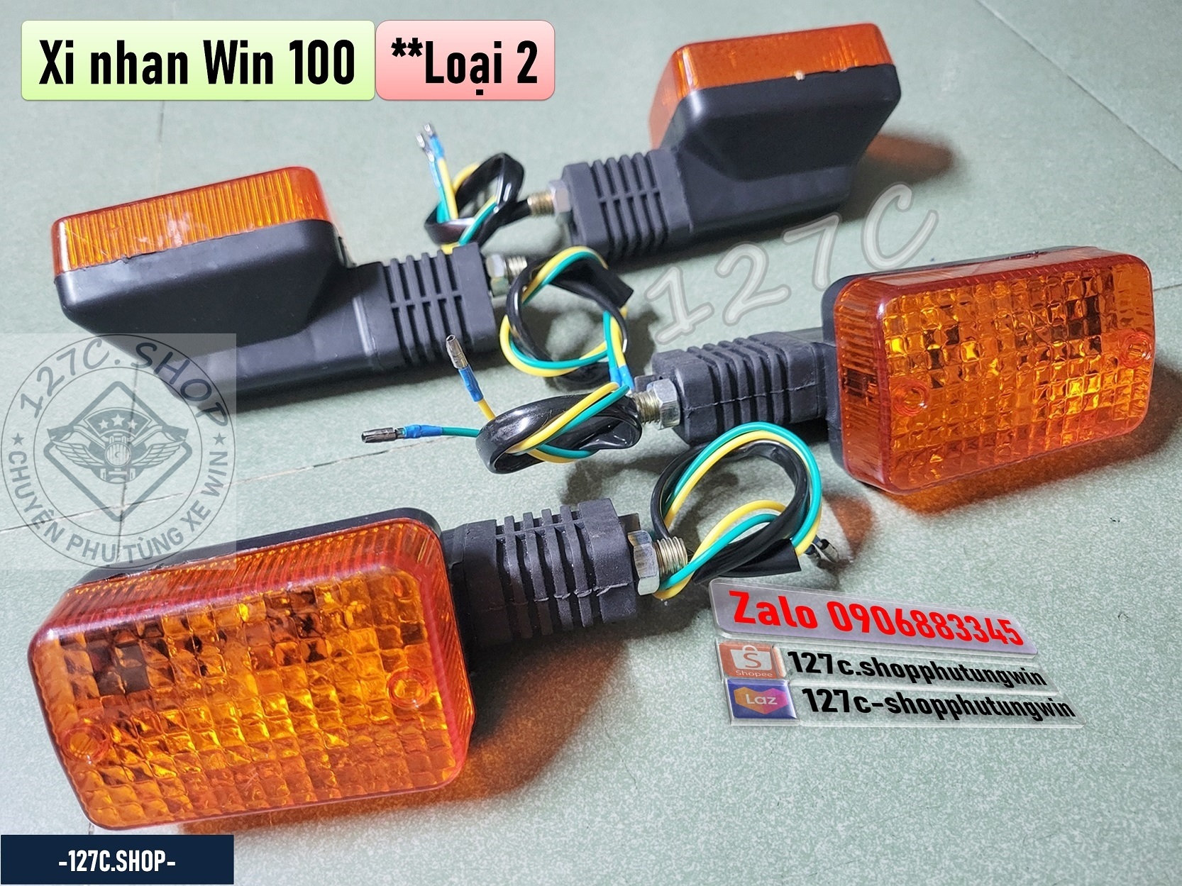 [HCM] Xi nhan Win 100cc (Cặp 2 cái)