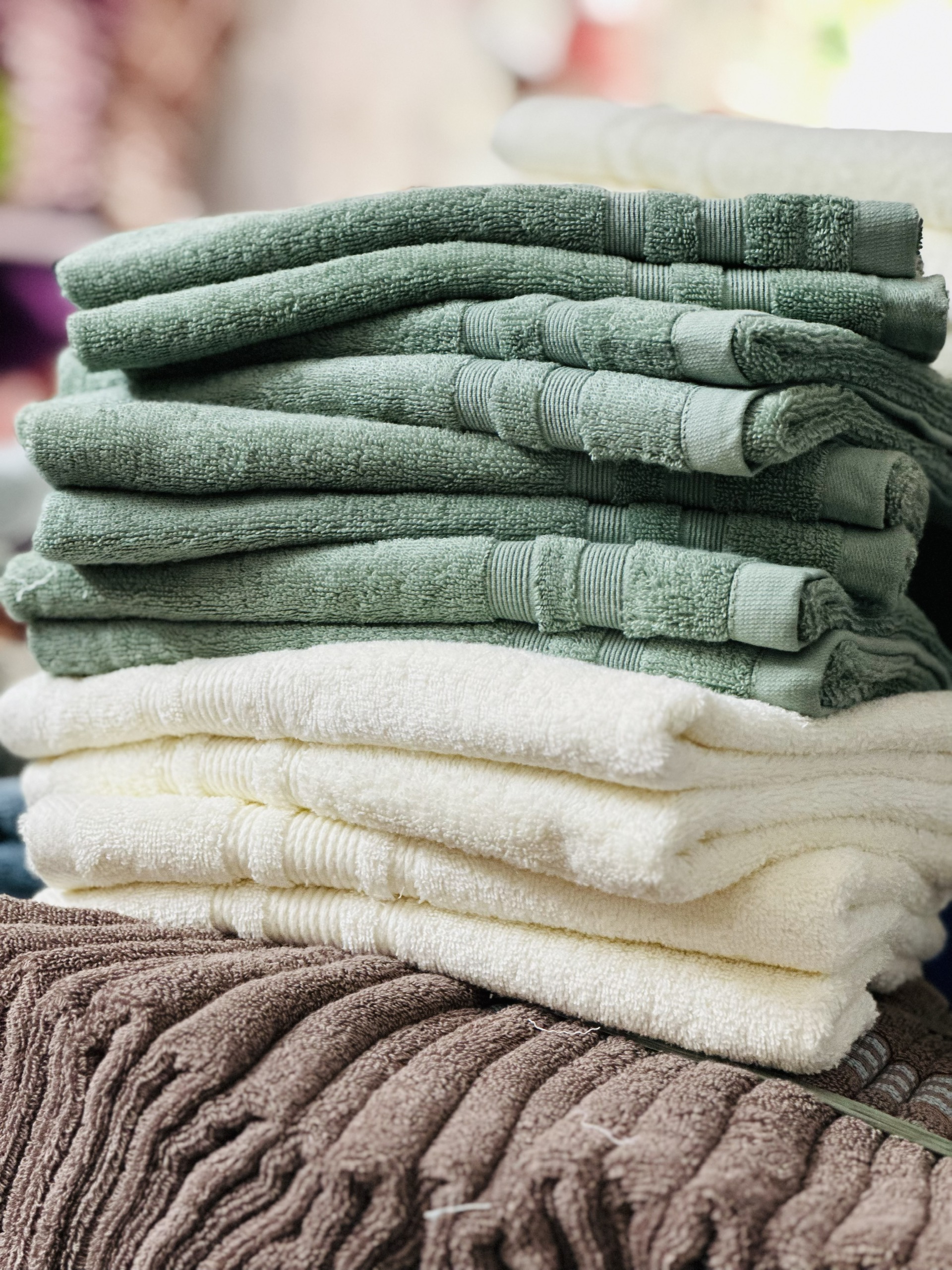 Khăn tắm, khăn lau đầu cotton xuất MJ xuất dư 35 x 80cm [Loại đẹp]