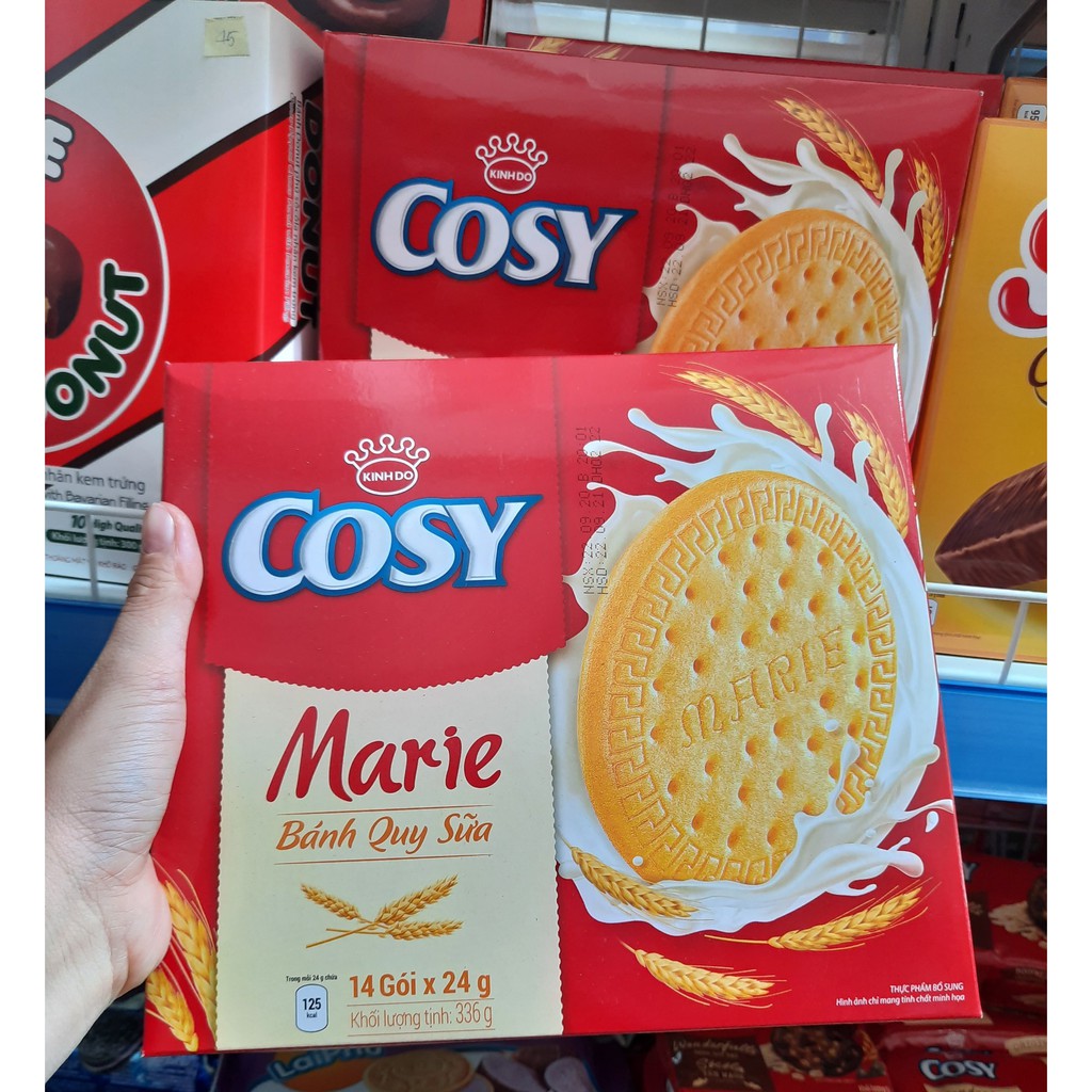 Bánh quy sữa Cosy Marie hộp 336g thơm ngon hấp dẫn