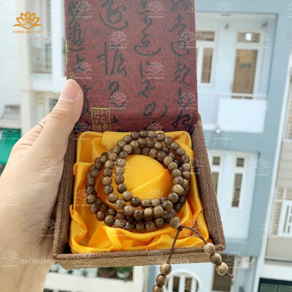 Hộp Gấm Đựng Vòng Phong Thủy