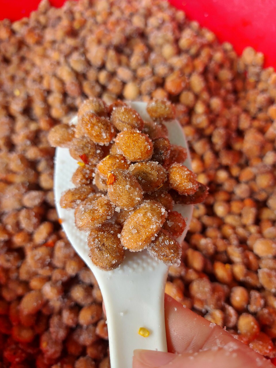 Say lắc muối ớt