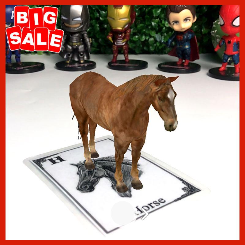 Bộ Thẻ Animal 4D+ Hình Ảnh Con Vật Sinh Động - Thúc Đẩy Trí Thông Minh, Khả Năng Sáng Tạo Cho Bé