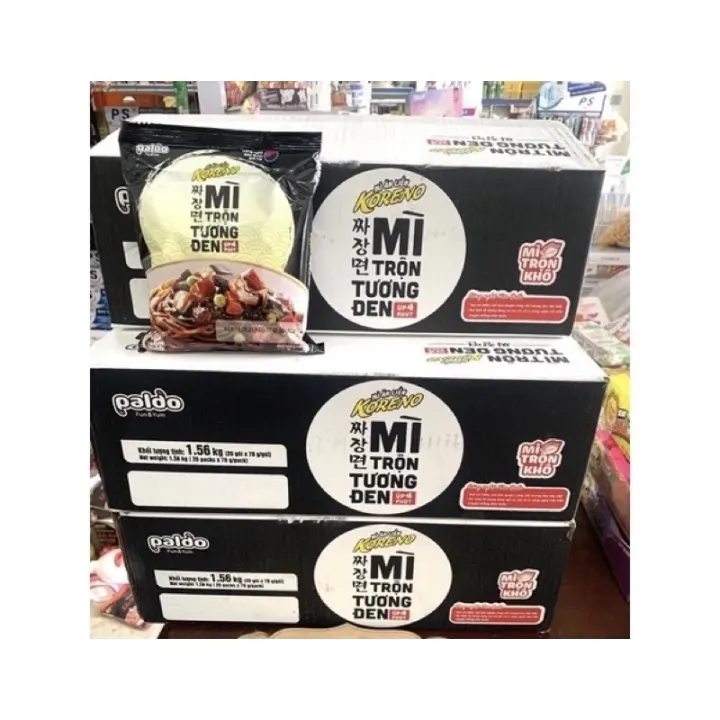 MÌ Koreno Trộn Tương Đen Không Cay 78gram/gói