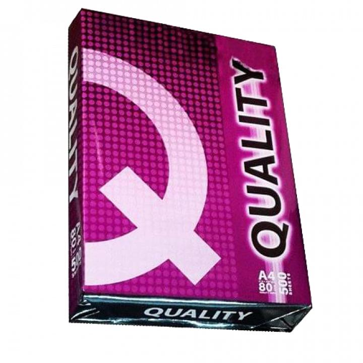 Giấy Quality A4 80gsm (đủ 500 tờ)